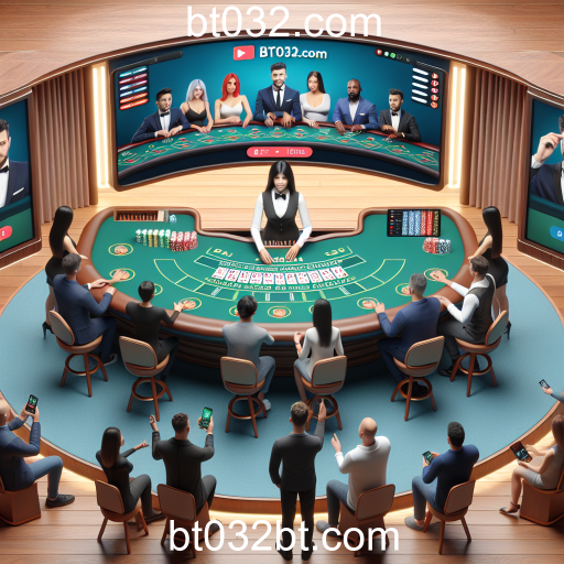 A Emoção do Cassino Ao Vivo no bt032.com